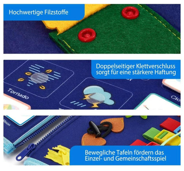 Kiddy Place® Board Lern und Entdecker Brett